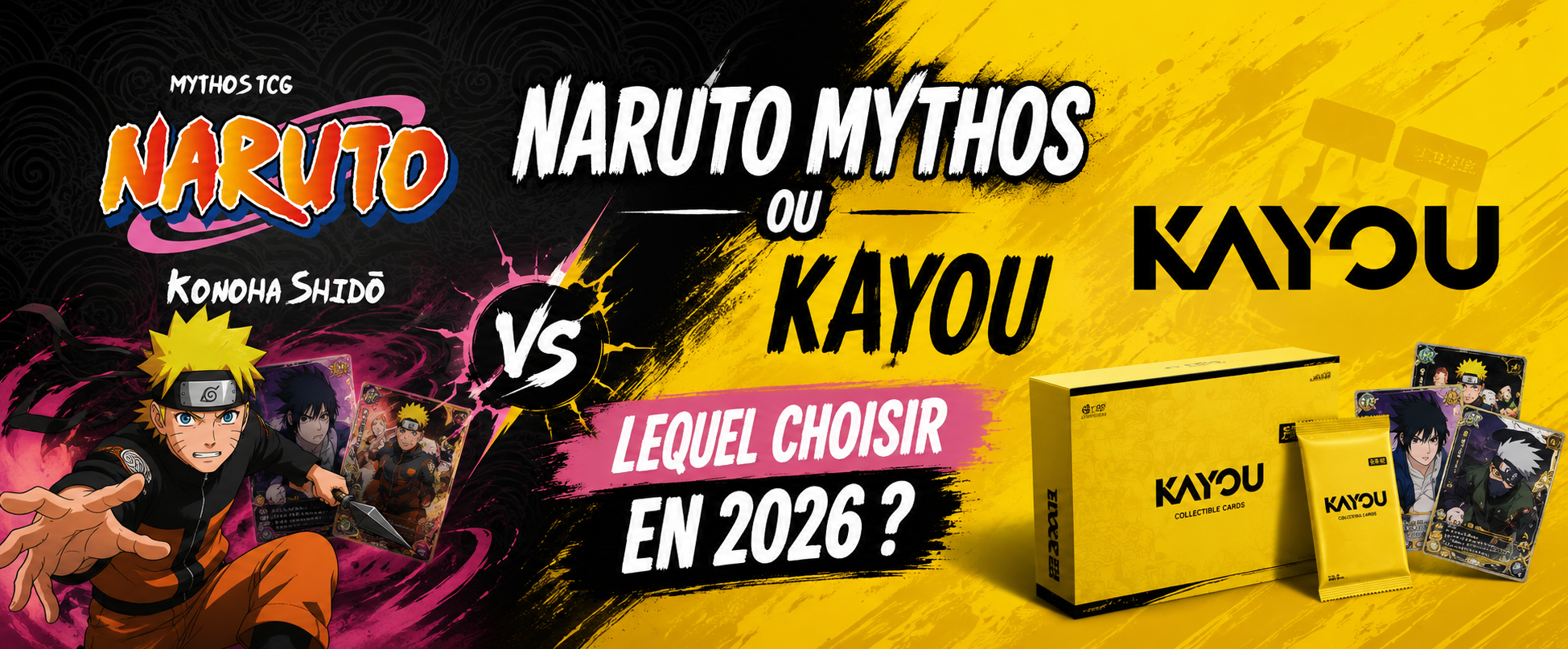 Naruto Mythos ou Kayou : lequel choisir en 2026 ?