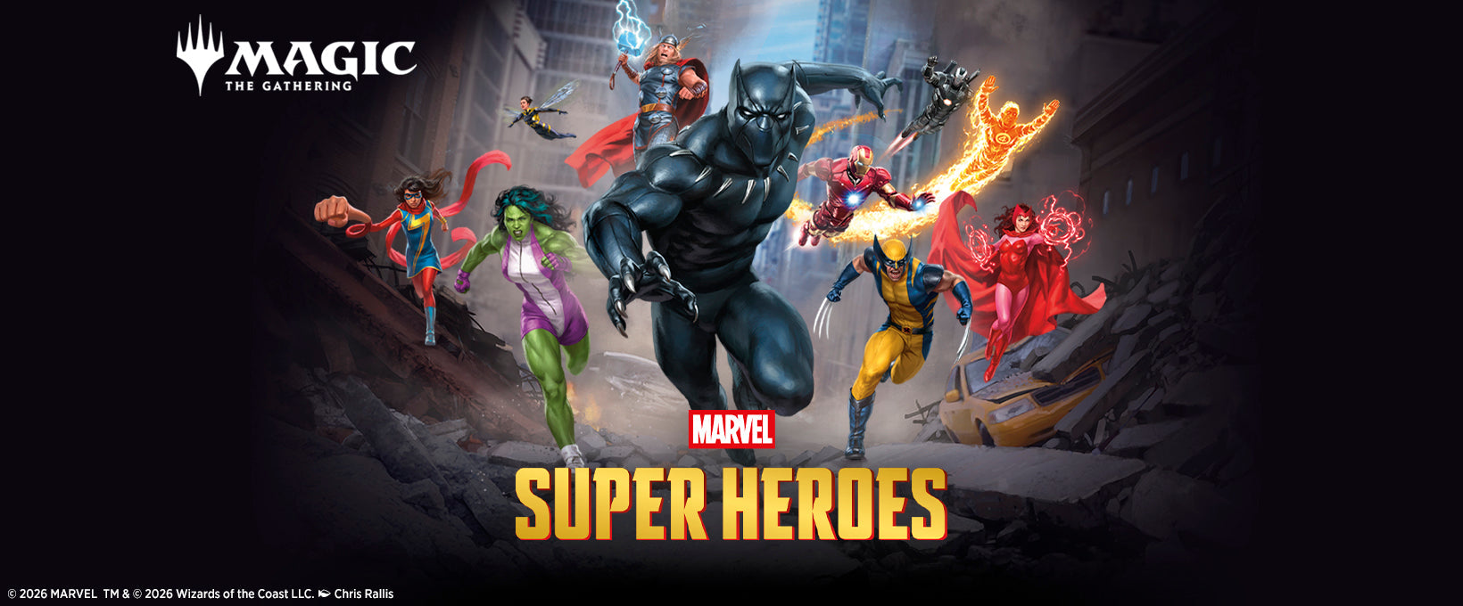 Magic Marvel Super Heroes : sortie et précommande