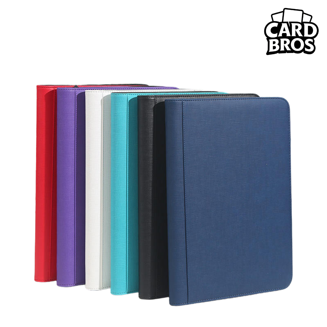 Classeur 9 pochettes – 360 cartes – Zip & chargement latéral