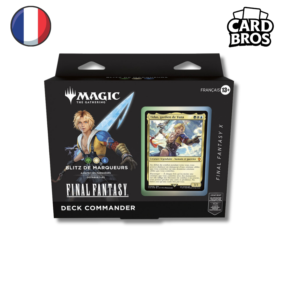 Deck Commander Magic: The Gathering - FINAL FANTASY - BLITZ DE MARQUEURS - TIDUS (FR)