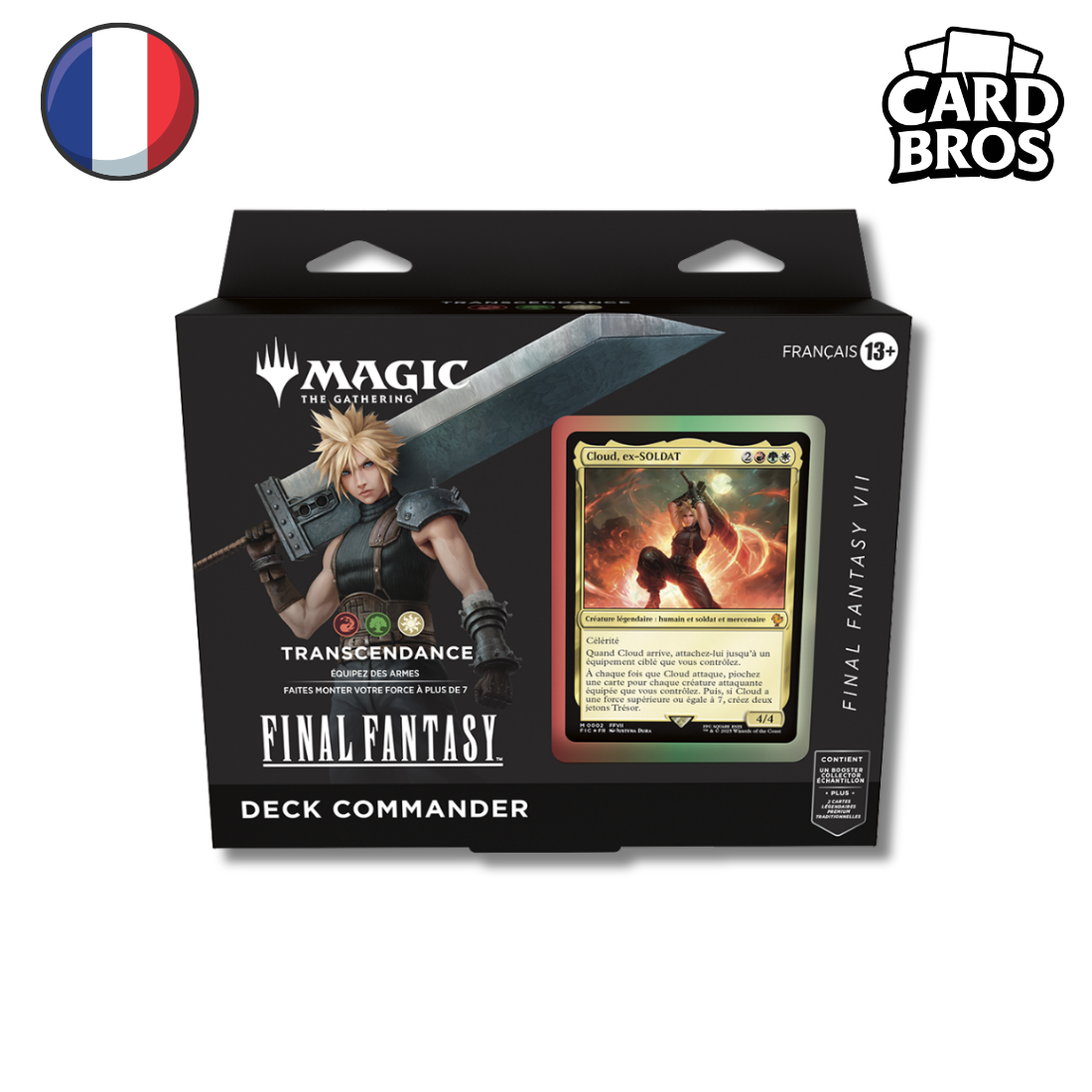 Deck Commander Magic: The Gathering - FINAL FANTASY - TRANSCENDANCE - CLOUD (FR)