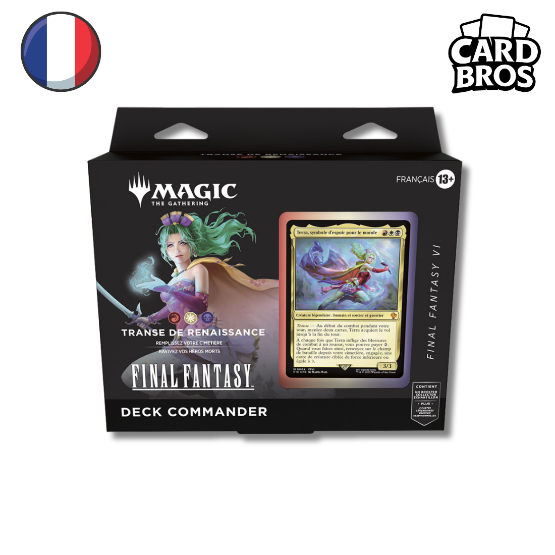 Deck Commander Magic: The Gathering - FINAL FANTASY - TRANSE DE RENAISSANCE - TERRA (FR)