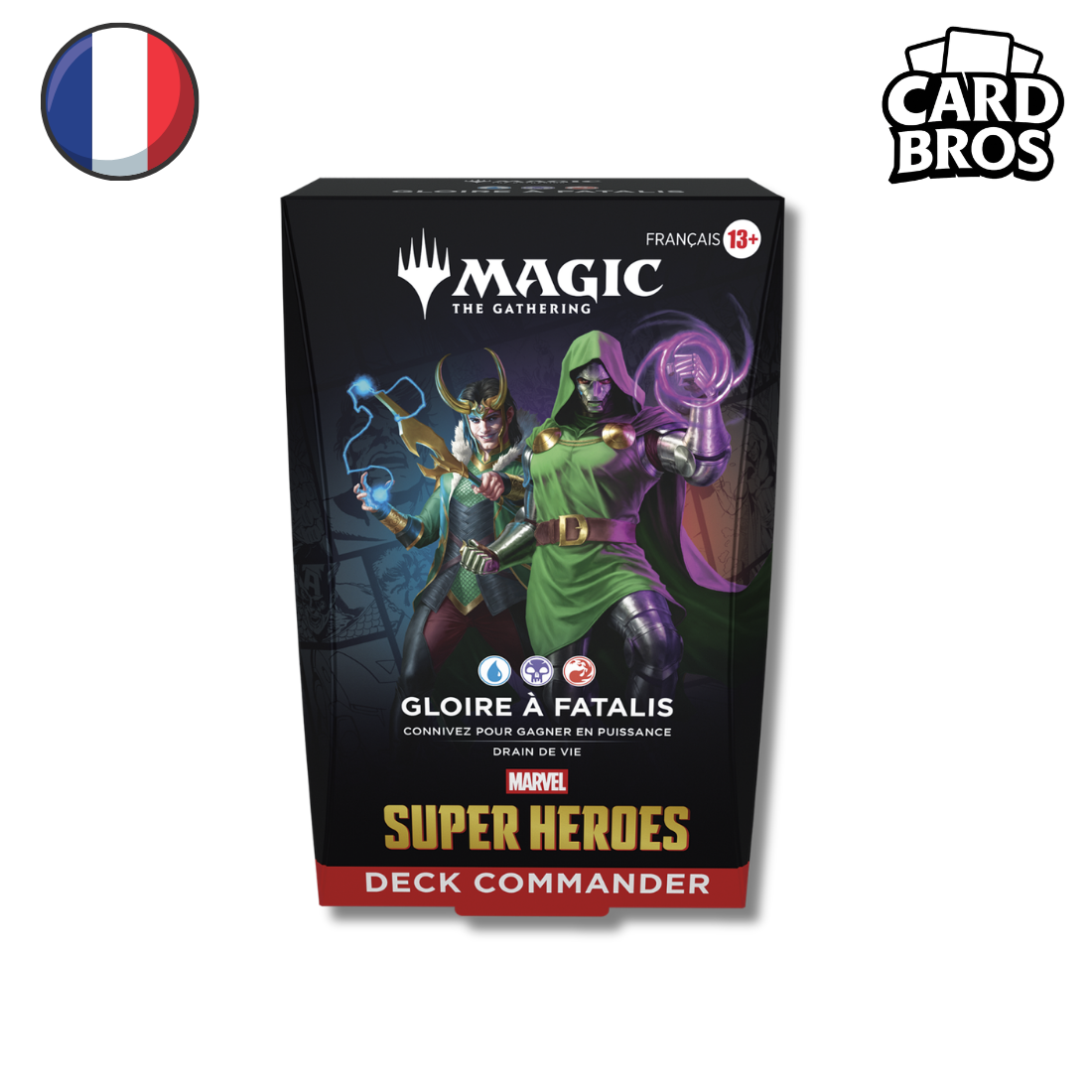 Deck Commander Magic: The Gathering | GLOIRE A FATALIS | MARVEL SUPER HEROES (FR)