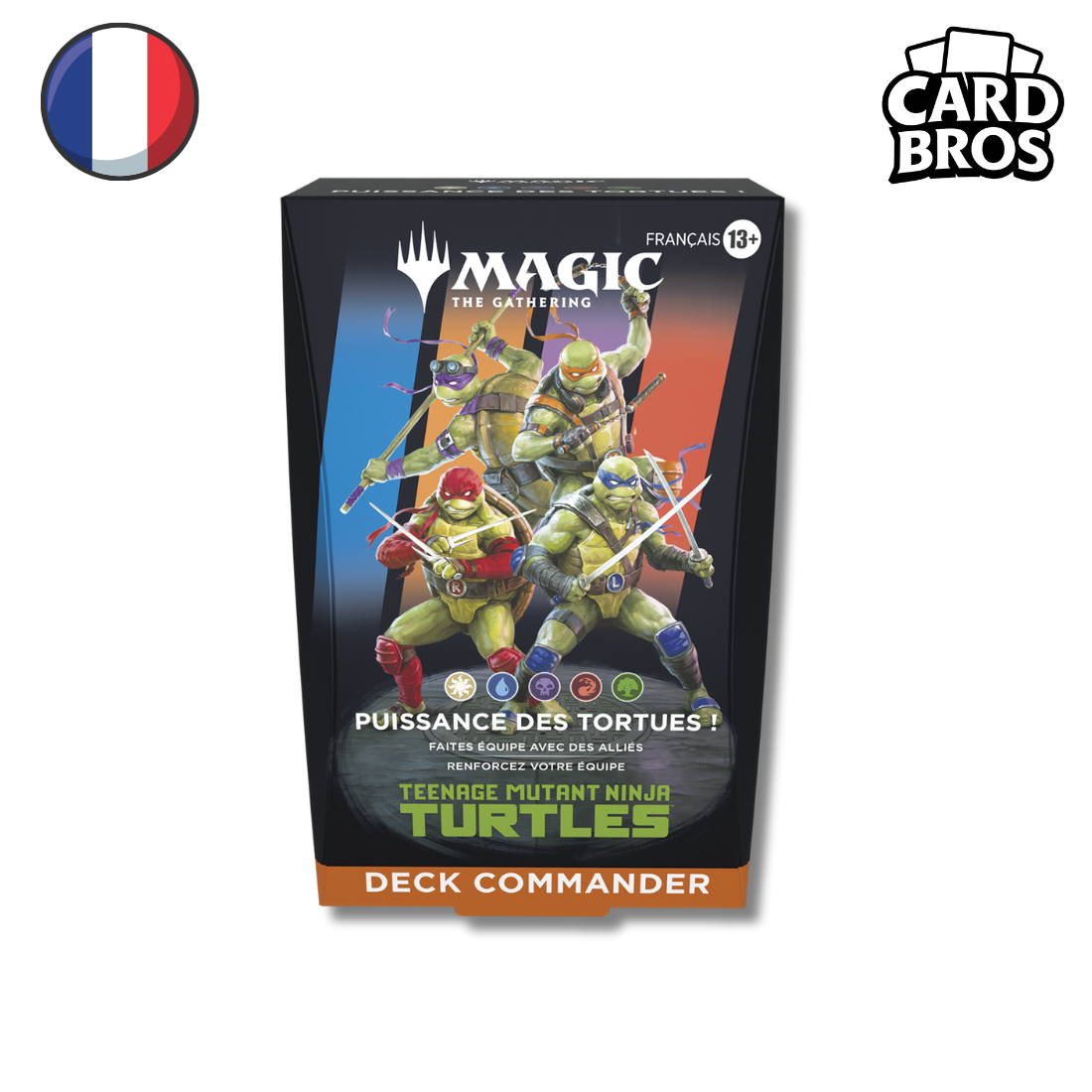 PRECOMMANDE - Deck Commander Magic: The Gathering - Puissance des Tortues! | Teenage Mutant Ninja Turtles (FR)