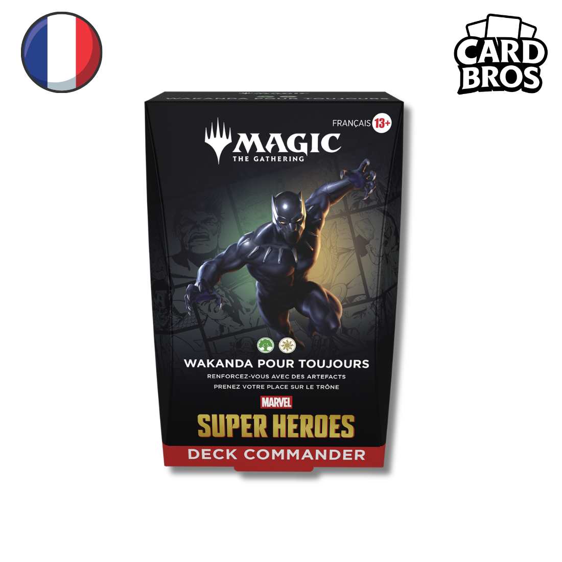 Deck Commander Magic: The Gathering | WAKANDA POUR TOUJOURS | MARVEL SUPER HEROES (FR)