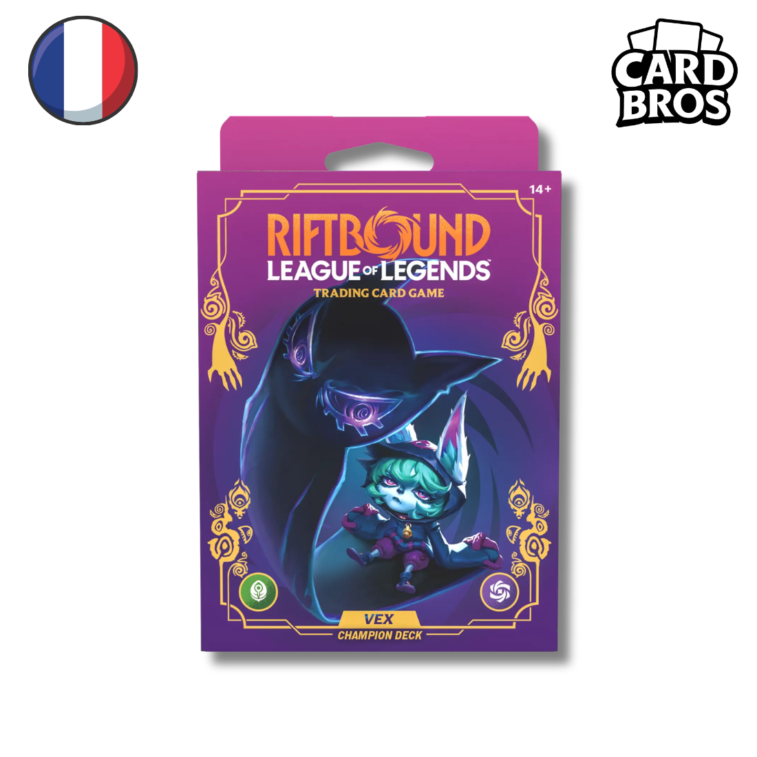 PRECOMMANDE - Deck de Champion | VEX | Riftbound: League of Legends TCG | Déchaînement (FR)