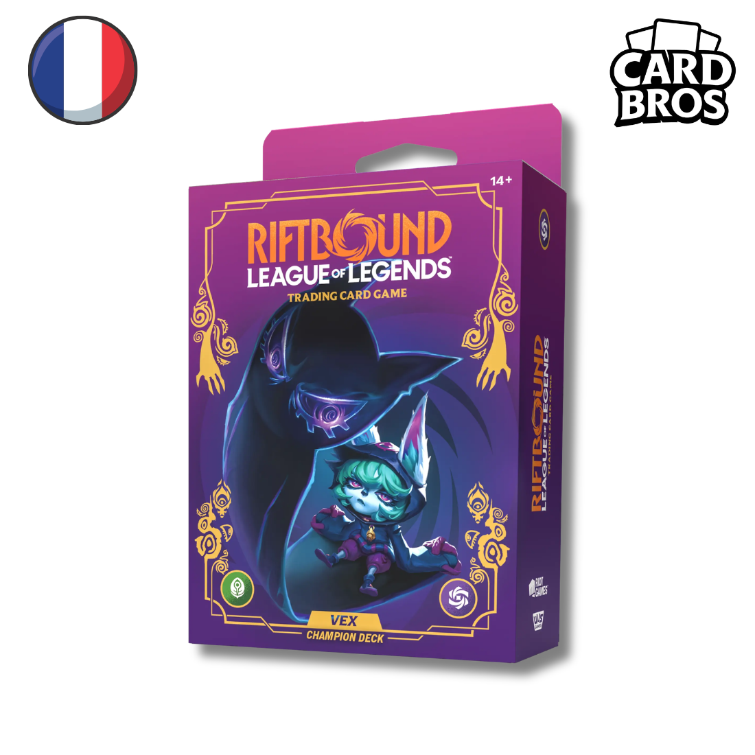 PRECOMMANDE - Deck de Champion | VEX | Riftbound: League of Legends TCG | Déchaînement (FR)