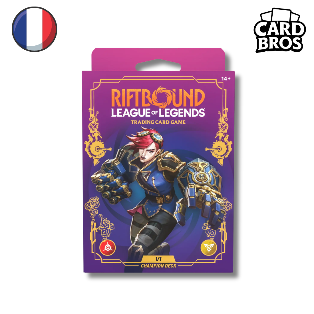 PRECOMMANDE - Deck de Champion | Vi | Riftbound: League of Legends TCG | Déchaînement (FR)