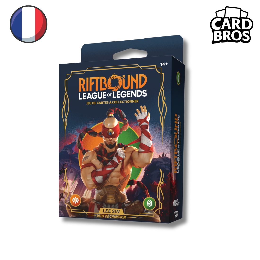 Deck de champion Riftbound: League of Legends TCG Origines : Lee Sin (FR)