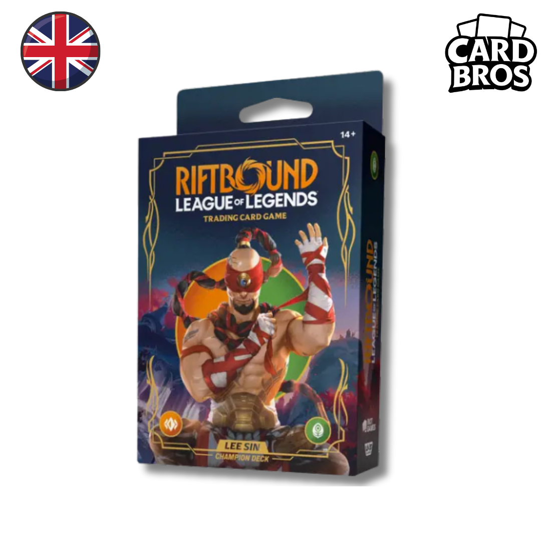 Deck de champion Riftbound: League of Legends TCG Origins : Lee Sin (EN)