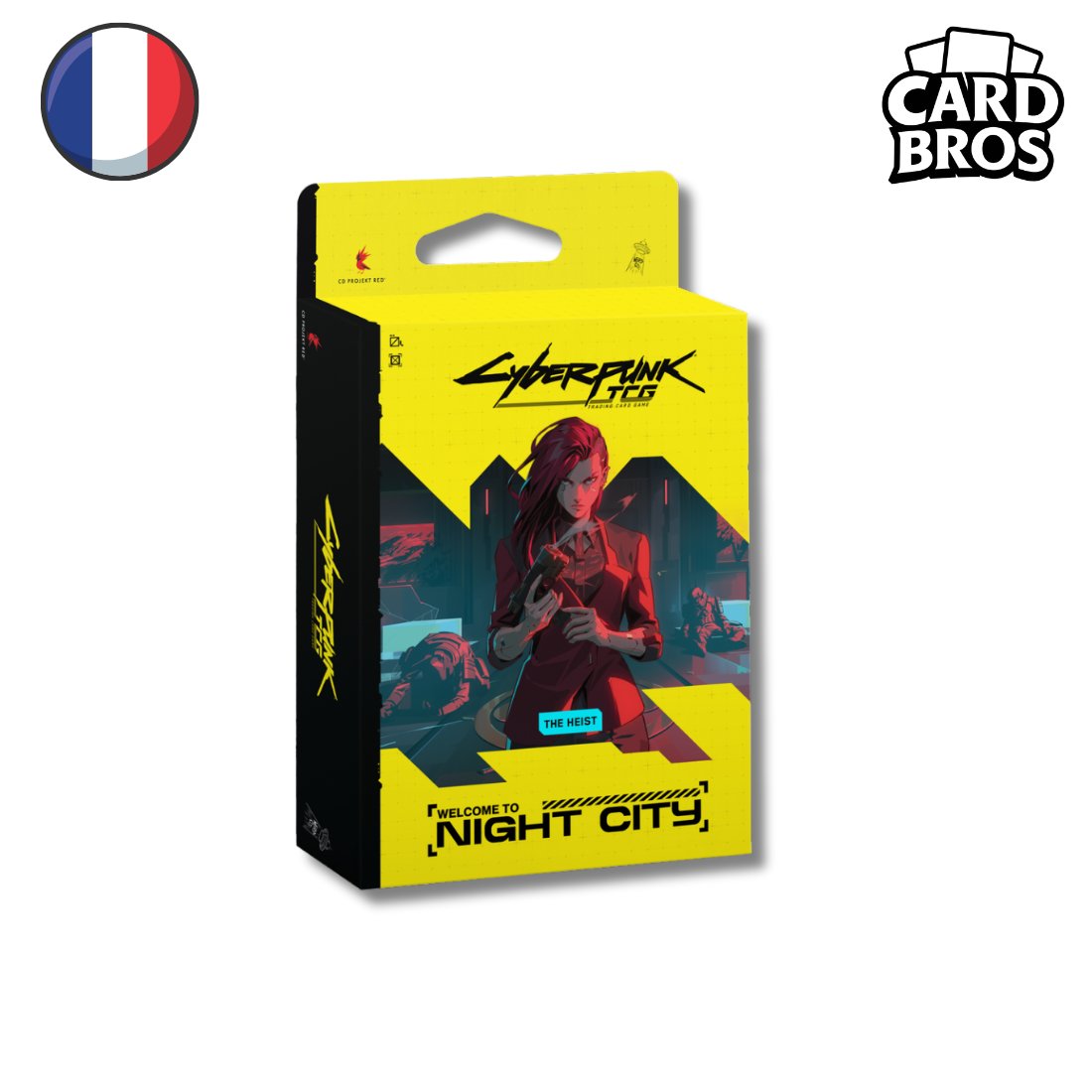 PRECOMMANDE - Lot de 2 Decks de démarrage | Cyberpunk TCG | Welcome to Night City | (FR)