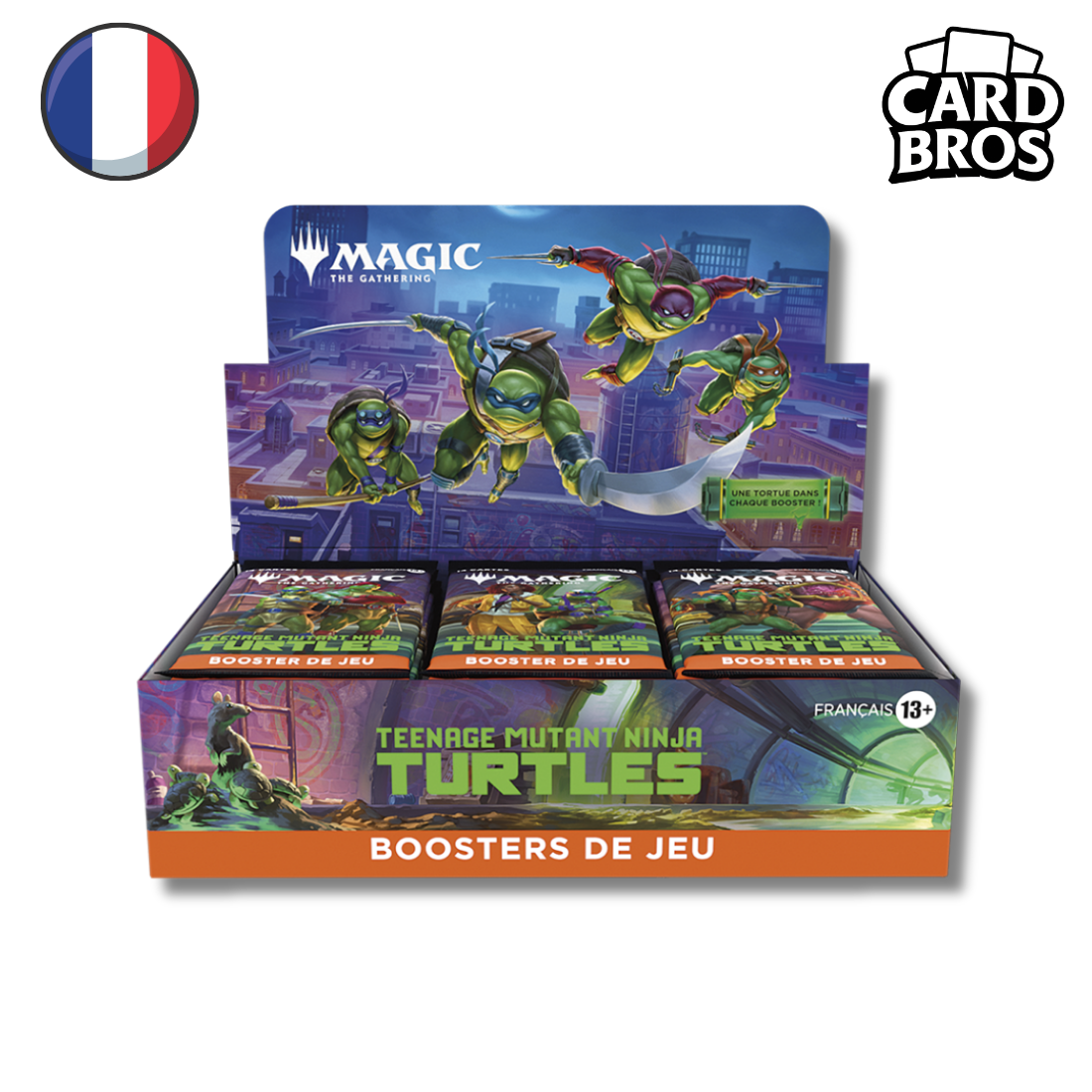 PRECOMMANDE - Display de 30 boosters de jeu Magic: The Gathering | Teenage Mutant Ninja Turtles (FR)