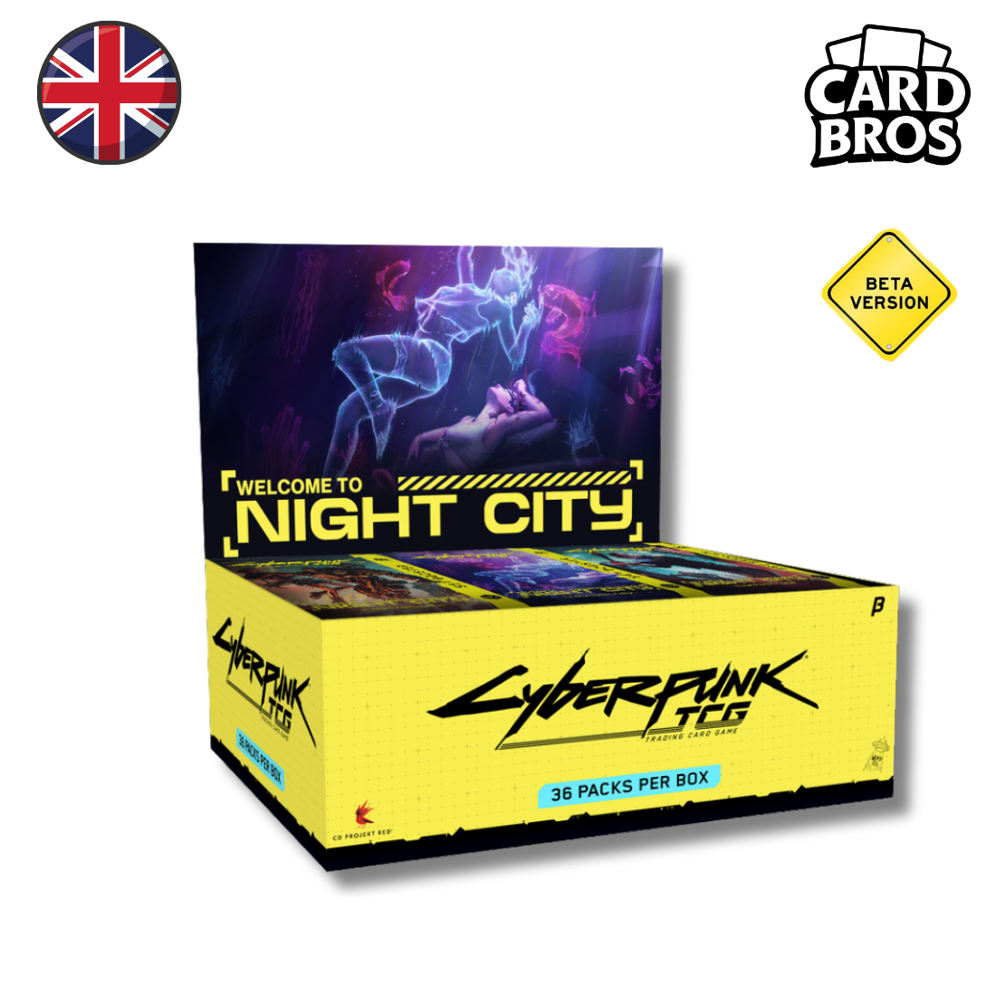 PRECOMMANDE - Bundle BETA | Cyberpunk TCG | Welcome to Night City | (EN)