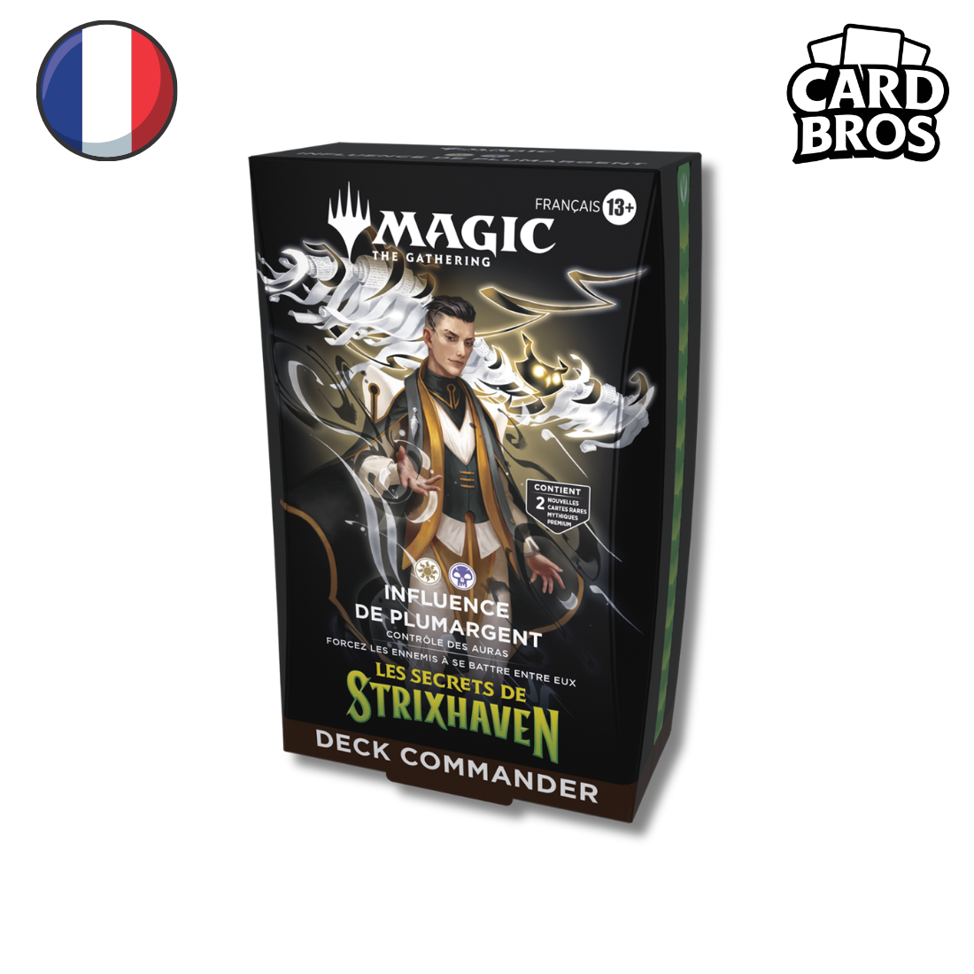 Deck Commander Magic: The Gathering - INFLUENCE DE PLUMARGENT | Les secrets de Strixhaven (FR)
