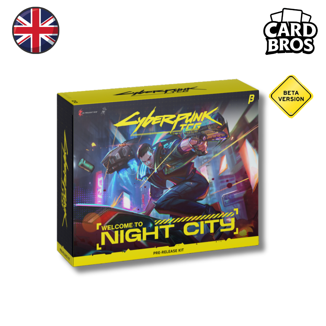PRECOMMANDE - Bundle BETA | Cyberpunk TCG | Welcome to Night City | (EN)