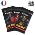Lot de 3 Boosters de jeu Magic: The Gathering | MARVEL SUPER HEROES (FR)