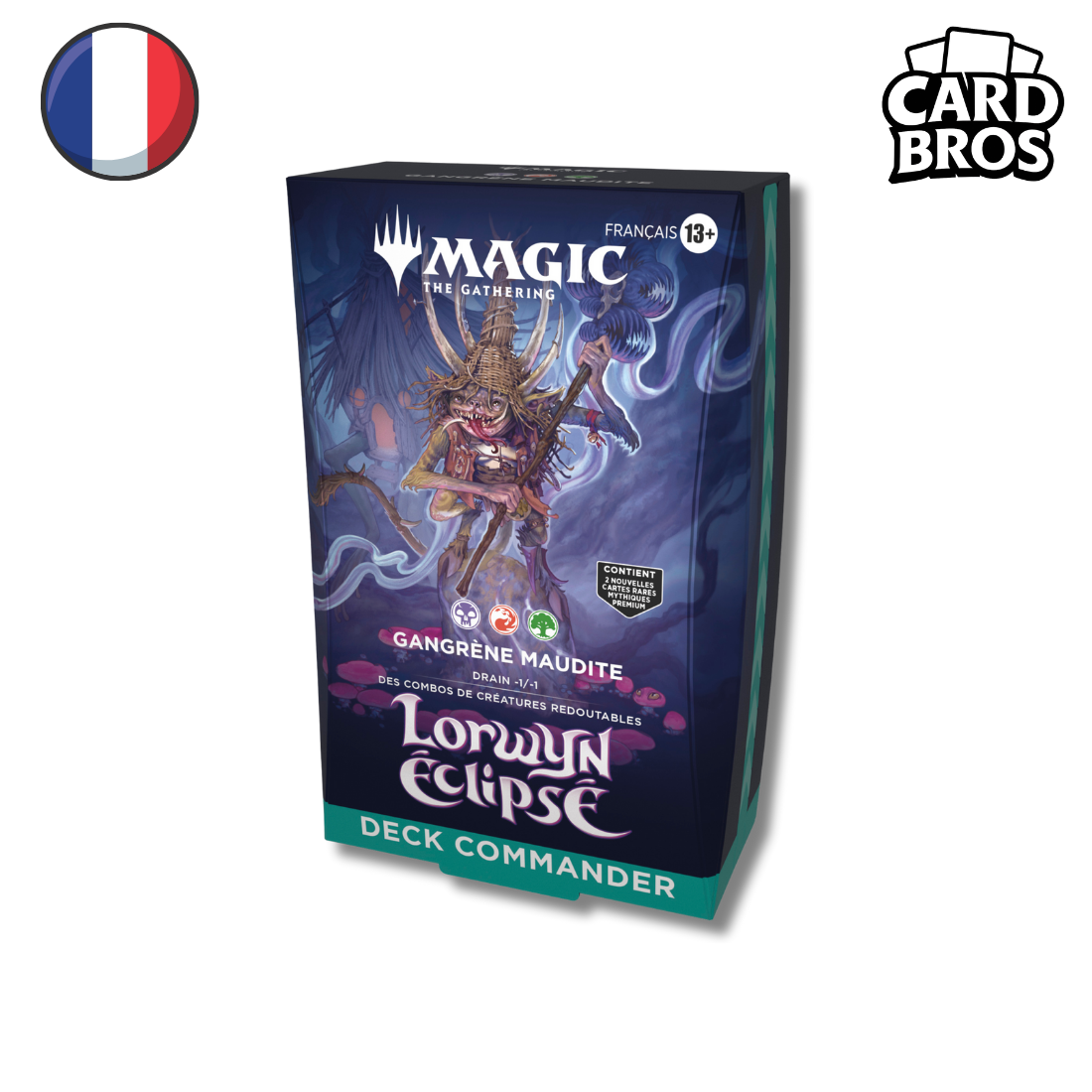 PRECOMMANDE - Deck Commander Magic: The Gathering - Gangrène Maudite | Lorwyn éclipsé (FR)