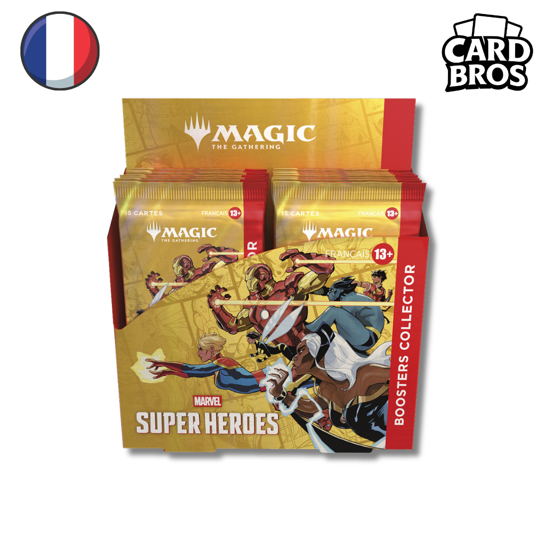 Display de 12 boosters collectors Magic: The Gathering  | MARVEL SUPER HEROES (FR)