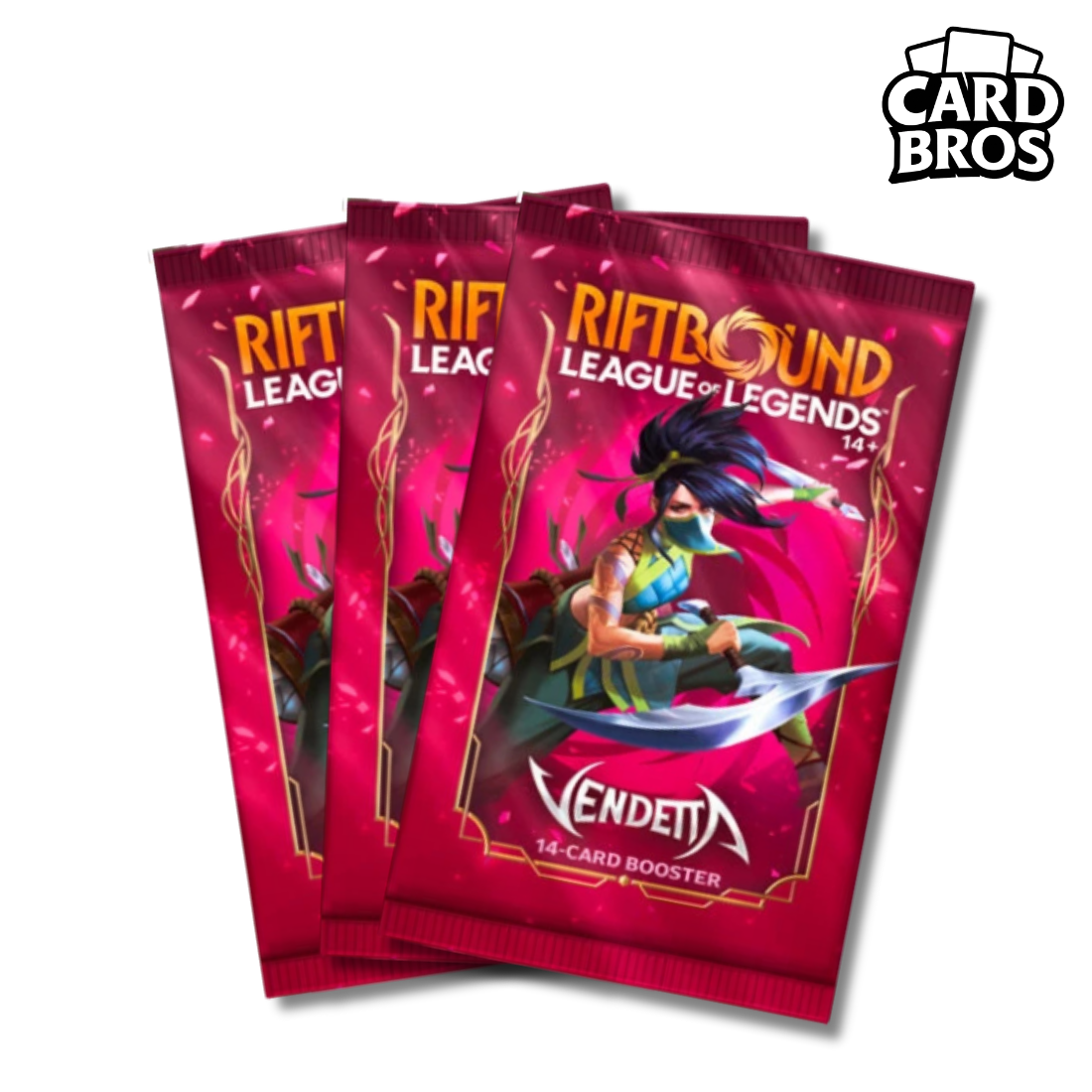 Lots de 3 Boosters Riftbound: League of Legends TCG | Vendetta