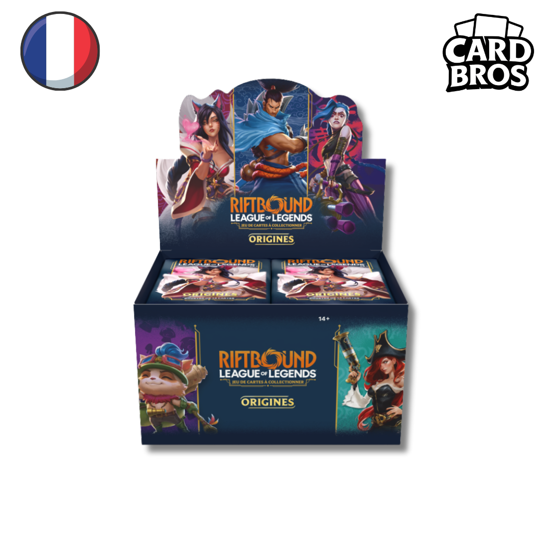 Riftbound: League of Legends TCG - Origines Booster Display (24 Boosters) - (FR)