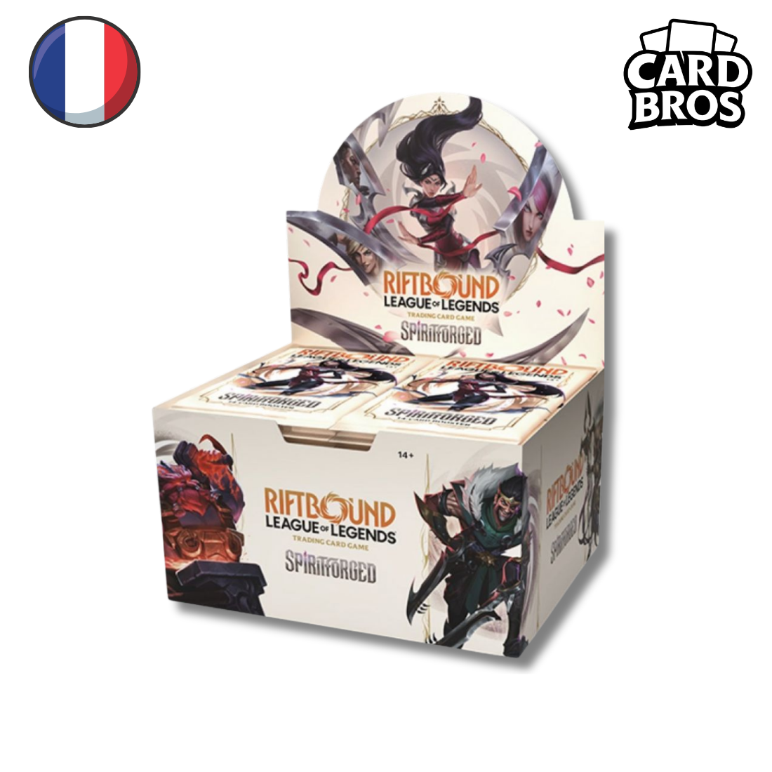 PRECOMMANDE - Boite de boosters (24 Boosters) Riftbound: League of Legends TCG | Armes spirituelles (FR)