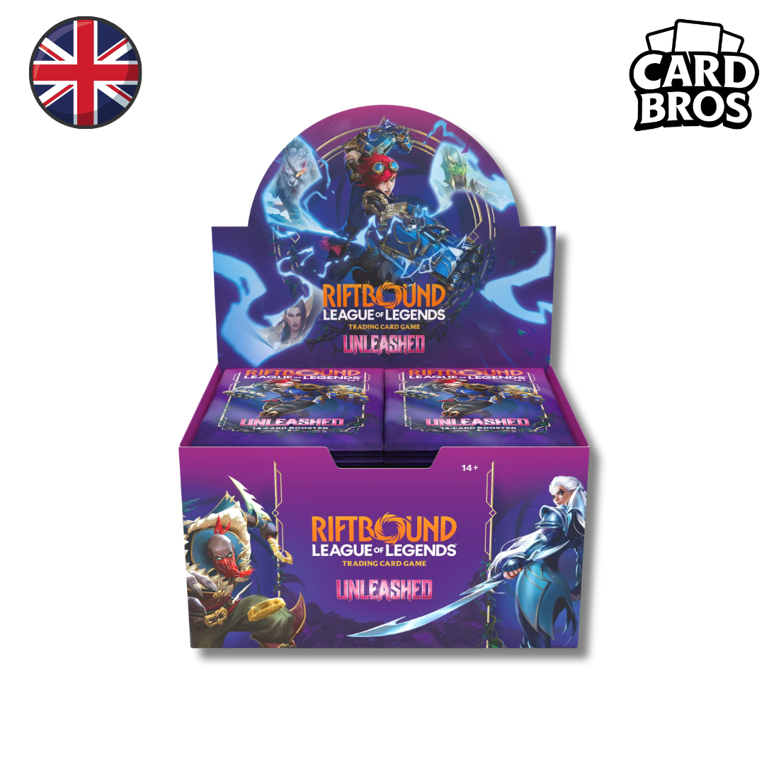Booster Display (24 Boosters) Riftbound: League of Legends TCG | Unleashed (EN)