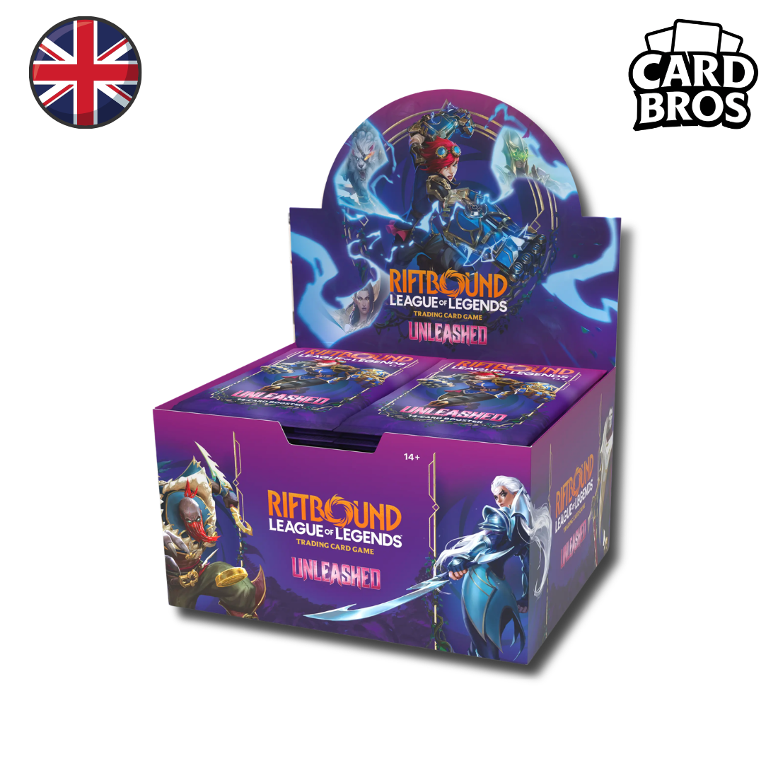 Booster Display (24 Boosters) Riftbound: League of Legends TCG | Unleashed (EN)