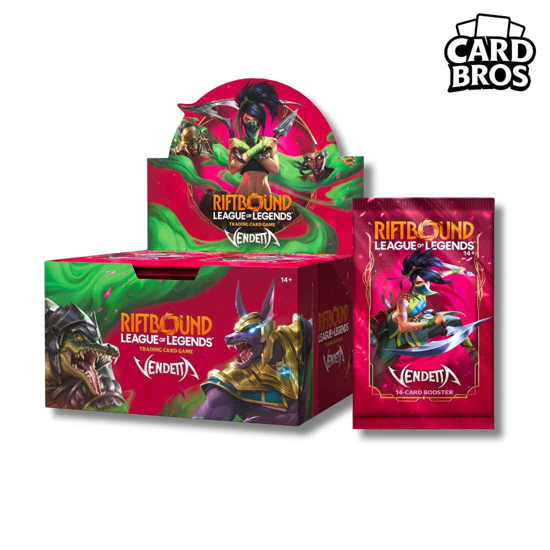 Boite de boosters (24 Boosters) Riftbound: League of Legends TCG | Vendetta