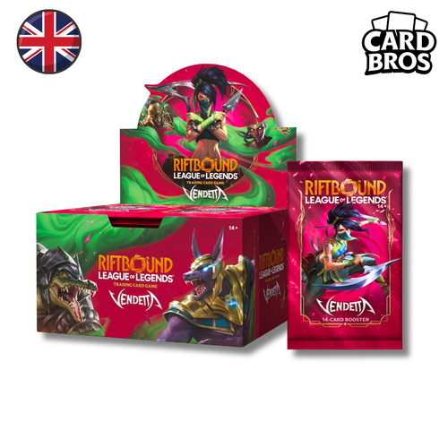 Boite de boosters (24 Boosters) Riftbound: League of Legends TCG | Vendetta (EN)