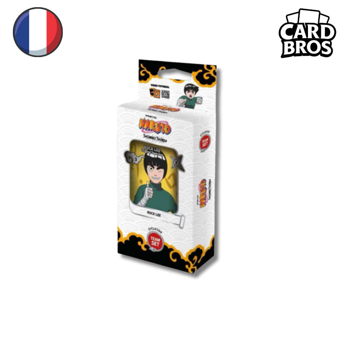 PRECOMMANDE - Team Set Sets ROCK LEE | Naruto Mythos TCG | SET 2 SHINOBI SHIREN | Première édition (FR)
