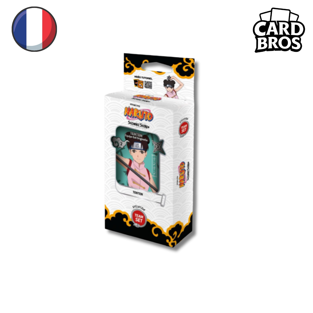 PRECOMMANDE - Team Set Tenten | Naruto Mythos TCG | SET 2 SHINOBI SHIREN | Première édition (FR)