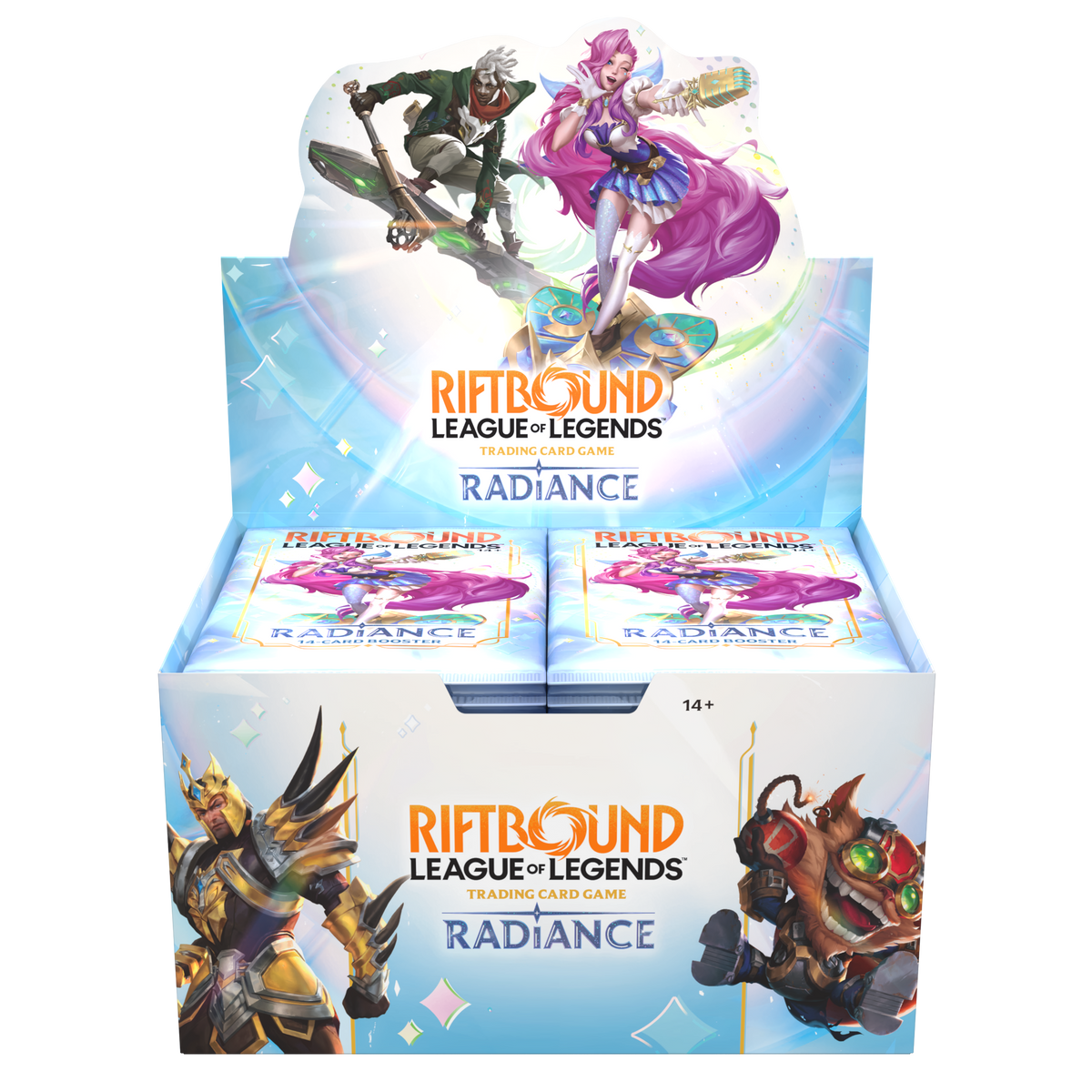 Boite de boosters (24 Boosters) Riftbound: League of Legends TCG | Radiance